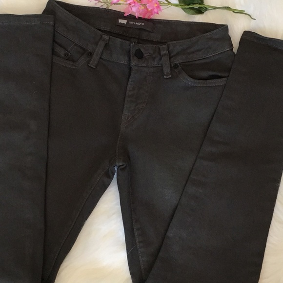 Levi’s 535 Soft Black Skinny Jeans - Picture 5 of 7